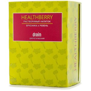 Диуретический растворимый напиток Healthberry Drain 3